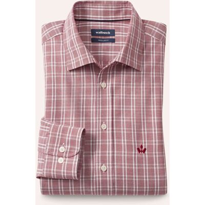Walbusch Hemd aus Royal-Oxford, Regular Fit#noch offen: Größenlauf, Farbe Rot, 45/46, reine Baumwolle Relax-Kragen ohne Knopf Herren Walbusch Hemd aus Royal-Oxford, Regular Fit#noch offen: Größenlauf, Farbe Rot, 45/46, reine Baumwolle Relax-Kragen ohne Knopf Herren