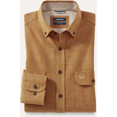 Walbusch Soft-Cord Overshirt, Regular Fit#noch offen: Größenlauf, Farbe Gelb, 45/46, aus reiner Baumwolle Kent-Kragen Button-down Herren Walbusch Soft-Cord Overshirt, Regular Fit#noch offen: Größenlauf, Farbe Gelb, 45/46, aus reiner Baumwolle Kent-Kragen Button-down Herren