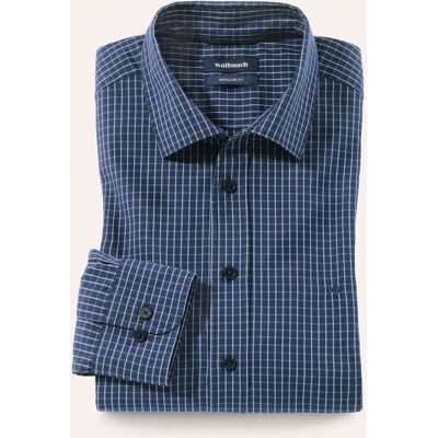 Walbusch Hemd aus Royal-Oxford, Regular Fit#noch offen: Größenlauf, Farbe Blau, 39/40, reine Baumwolle Relax-Kragen ohne Knopf Herren Walbusch Hemd aus Royal-Oxford, Regular Fit#noch offen: Größenlauf, Farbe Blau, 39/40, reine Baumwolle Relax-Kragen ohne Knopf Herren