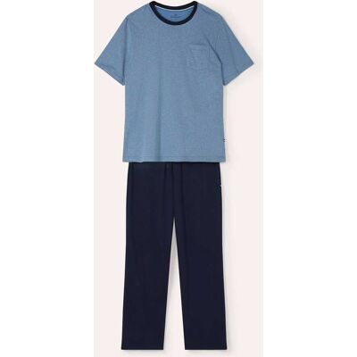 Walbusch Pyjama Everyday, noch offen: Filter Passform#normale Größen, Farbe Blau, 56, weiche Baumwolle hautsympathisch Herren Walbusch Pyjama Everyday, noch offen: Filter Passform#normale Größen, Farbe Blau, 56, weiche Baumwolle hautsympathisch Herren