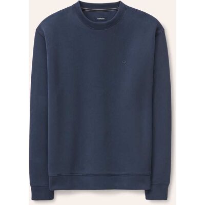 Walbusch Sweatshirt mit Rundhals, noch offen: Filter Passform#normale Größen#untersetzte Größen, Farbe Blau, 25, weicher Baumwollmix pflegeleicht Herren Walbusch Sweatshirt mit Rundhals, noch offen: Filter Passform#normale Größen#untersetzte Größen, Farbe Blau, 25, weicher Baumwollmix pflegeleicht Herren