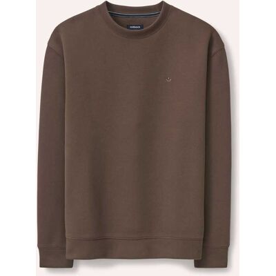 Walbusch Sweatshirt mit Rundhals, noch offen: Filter Passform#normale Größen#untersetzte Größen, Farbe Braun, 29, weicher Baumwollmix pflegeleicht Herren Walbusch Sweatshirt mit Rundhals, noch offen: Filter Passform#normale Größen#untersetzte Größen, Farbe Braun, 29, weicher Baumwollmix pflegeleicht Herren