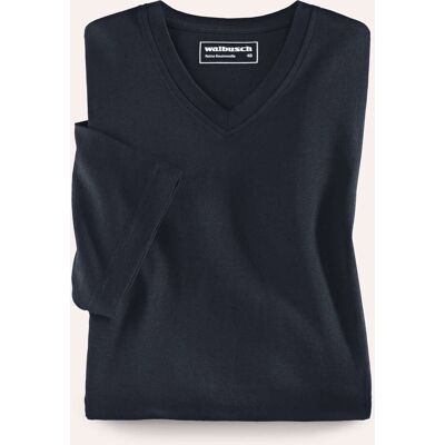 Walbusch T-Shirt V-Ausschnitt, nicht notwendig, Farbe Blau, 48, supergekämmte Baumwolle formbeständig Herren Walbusch T-Shirt V-Ausschnitt, nicht notwendig, Farbe Blau, 48, supergekämmte Baumwolle formbeständig Herren