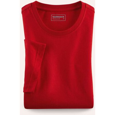 Walbusch T-Shirt Rundhalsausschnitt, , Farbe Rot, 48, reine Baumwolle atmungsaktiv Herren Walbusch T-Shirt Rundhalsausschnitt, , Farbe Rot, 48, reine Baumwolle atmungsaktiv Herren