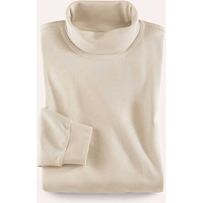 Walbusch Rollkragen-Shirt, , Farbe Beige, 56, supergekämmte Baumwolle besonders formstabil Herren Walbusch Rollkragen-Shirt, , Farbe Beige, 56, supergekämmte Baumwolle besonders formstabil Herren