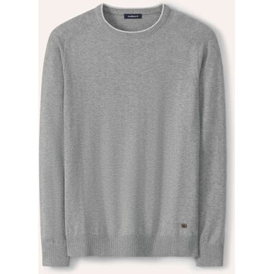 Walbusch Premium Pullover, normale Größen, Farbe Grau, 58/60, edle Seide kostbares Cashmere Herren Walbusch Premium Pullover, normale Größen, Farbe Grau, 58/60, edle Seide kostbares Cashmere Herren