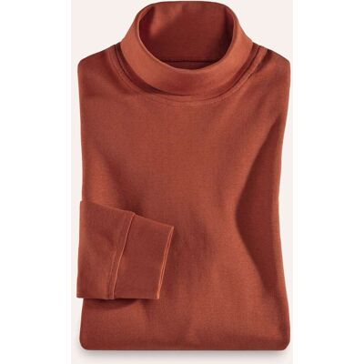 Walbusch Rollkragen-Shirt, , Farbe Orange, 54, supergekämmte Baumwolle besonders formstabil Herren Walbusch Rollkragen-Shirt, , Farbe Orange, 54, supergekämmte Baumwolle besonders formstabil Herren