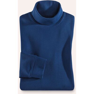 Walbusch Rollkragen-Shirt, , Farbe Blau, 52, supergekämmte Baumwolle besonders formstabil Herren Walbusch Rollkragen-Shirt, , Farbe Blau, 52, supergekämmte Baumwolle besonders formstabil Herren