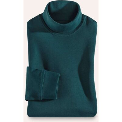 Walbusch Rollkragen-Shirt, , Farbe Grün, 50, supergekämmte Baumwolle besonders formstabil Herren Walbusch Rollkragen-Shirt, , Farbe Grün, 50, supergekämmte Baumwolle besonders formstabil Herren