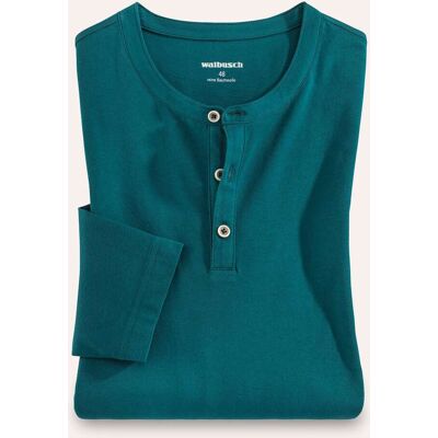 Walbusch Henley-Shirt, , Farbe Grün, 54, hautsympathisch dank Baumwolle Serafino-Ausschnitt Herren Walbusch Henley-Shirt, , Farbe Grün, 54, hautsympathisch dank Baumwolle Serafino-Ausschnitt Herren