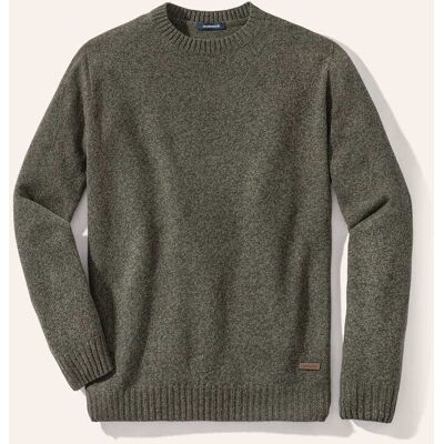 Walbusch Lammwoll-Pullover Nahtlos, , Farbe Grün, 58/60, reine, feinste Lammwolle nahtlos in Italien gestrickt Herren Walbusch Lammwoll-Pullover Nahtlos, , Farbe Grün, 58/60, reine, feinste Lammwolle nahtlos in Italien gestrickt Herren