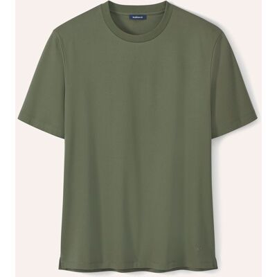 Walbusch Premium T-Shirt, normale Größen, Farbe Grün, 48, mercerisiertes Baumwollgarn seidiger Griff Herren Walbusch Premium T-Shirt, normale Größen, Farbe Grün, 48, mercerisiertes Baumwollgarn seidiger Griff Herren