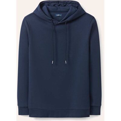Walbusch Easycare Kapuzen-Sweatshirt, noch offen: Größenlauf, Farbe Blau, 58/60, weicher Baumwollmix atmungsaktiv Herren Walbusch Easycare Kapuzen-Sweatshirt, noch offen: Größenlauf, Farbe Blau, 58/60, weicher Baumwollmix atmungsaktiv Herren