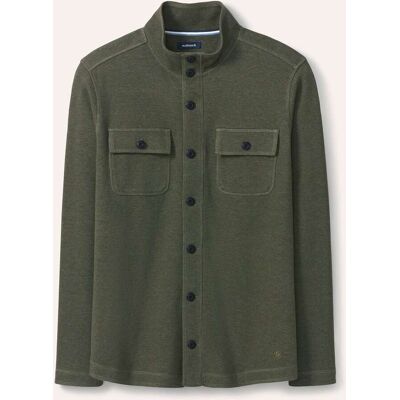 Walbusch Sweatjacke, noch offen: Größenlauf, Farbe Grün, 54, weicher Baumwollmix elastischer Jersey Herren Walbusch Sweatjacke, noch offen: Größenlauf, Farbe Grün, 54, weicher Baumwollmix elastischer Jersey Herren