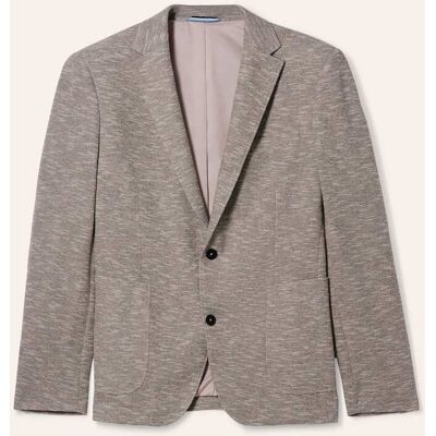 Walbusch Struktur Sakko aus Jersey-Melange, Regular Fit, Farbe Grau, 48, elastisches Material angenehm leicht Herren Walbusch Struktur Sakko aus Jersey-Melange, Regular Fit, Farbe Grau, 48, elastisches Material angenehm leicht Herren