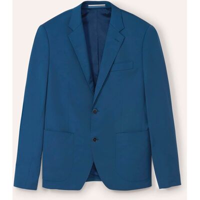 Walbusch Anzug-Sakko aus Baumwollmix, Modern Fit#noch offen: Größenlauf, Farbe Blau, 29, Stoff aus Portugal mit feiner Baumwolle Herren Walbusch Anzug-Sakko aus Baumwollmix, Modern Fit#noch offen: Größenlauf, Farbe Blau, 29, Stoff aus Portugal mit feiner Baumwolle Herren