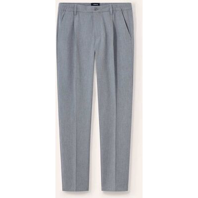 Walbusch Anzug Hose mit Bundfalte, Modern Fit, Farbe Grau, 54, neu: Anzug mit Blouson sehr bequem, da elastisch Herren Walbusch Anzug Hose mit Bundfalte, Modern Fit, Farbe Grau, 54, neu: Anzug mit Blouson sehr bequem, da elastisch Herren