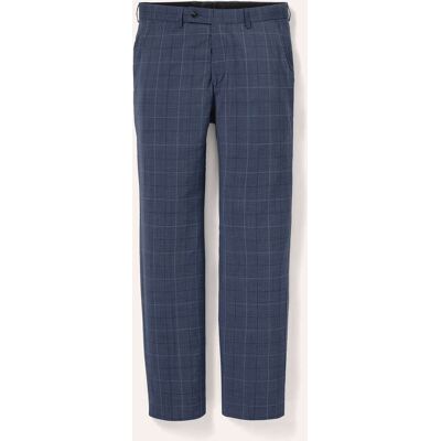 Walbusch B-DYnamic-Anzug-Hose, Regular Fit#normale Größen#schlanke Größen#untersetzte Größen, Farbe Blau, 48, 100% Schurwolle bi-elastisch Herren Walbusch B-DYnamic-Anzug-Hose, Regular Fit#normale Größen#schlanke Größen#untersetzte Größen, Farbe Blau, 48, 100% Schurwolle bi-elastisch Herren