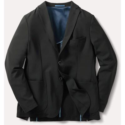 Walbusch Macht alles mit Sakko, Regular Fit#normale Größen#untersetzte Größen, Farbe Schwarz, 106, innovatives Gewebe aus Portugal 360 Grad-Stretch Herren Walbusch Macht alles mit Sakko, Regular Fit#normale Größen#untersetzte Größen, Farbe Schwarz, 106, innovatives Gewebe aus Portugal 360 Grad-Stretch Herren