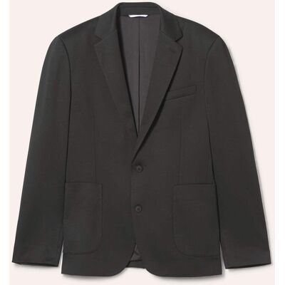 Walbusch Sakko aus elastischem Material, Regular Fit, Farbe Schwarz, 27, elastisches Obermaterial hochelastisches Innenfutter Herren Walbusch Sakko aus elastischem Material, Regular Fit, Farbe Schwarz, 27, elastisches Obermaterial hochelastisches Innenfutter Herren