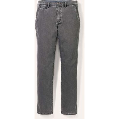 Walbusch Husky-Jeans Chino, Regular Fit#normale Größen#untersetzte Größen, Farbe Grau, 56, innen warm angeraut bequem und formstabil Herren Walbusch Husky-Jeans Chino, Regular Fit#normale Größen#untersetzte Größen, Farbe Grau, 56, innen warm angeraut bequem und formstabil Herren