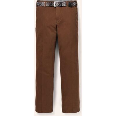 Walbusch Extraglatt-Stretchbund-Chino, Regular Fit#normale Größen#schlanke Größen#untersetzte Größen, Farbe Orange, 54, inklusive passendem Gürtel mit Hemdenstopper Herren Walbusch Extraglatt-Stretchbund-Chino, Regular Fit#normale Größen#schlanke Größen#untersetzte Größen, Farbe Orange, 54, inklusive passendem Gürtel mit Hemdenstopper Herren