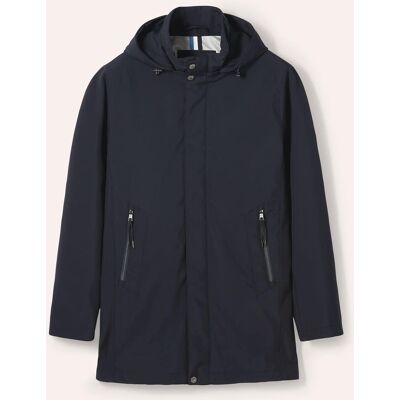 Walbusch Microfaser Langjacke, normale Größen#untersetzte Größen, Farbe Blau, 27, wasserabweisend abnehmbare Kapuze Herren Walbusch Microfaser Langjacke, normale Größen#untersetzte Größen, Farbe Blau, 27, wasserabweisend abnehmbare Kapuze Herren