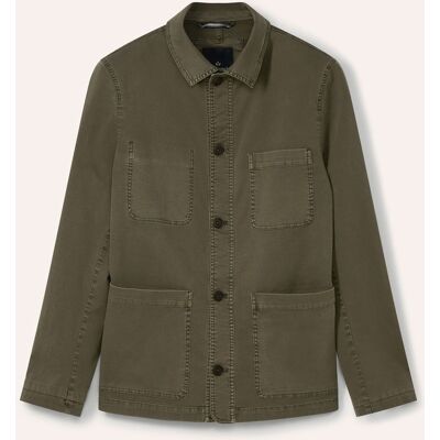 Walbusch Baumwoll Hemdjacke, normale Größen#untersetzte Größen, Farbe Grün, 54, atmungsaktive Baumwolle bequem, da elastisch Herren Walbusch Baumwoll Hemdjacke, normale Größen#untersetzte Größen, Farbe Grün, 54, atmungsaktive Baumwolle bequem, da elastisch Herren