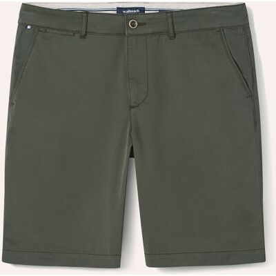 Walbusch Chino Shorts, Regular Fit#normale Größen#untersetzte Größen, Farbe Grün, 52, bequemer Baumwollstretch hochwertige Verarbeitung Herren Walbusch Chino Shorts, Regular Fit#normale Größen#untersetzte Größen, Farbe Grün, 52, bequemer Baumwollstretch hochwertige Verarbeitung Herren