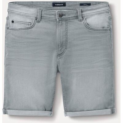 Walbusch Jogger-Jeans Shorts, Modern Fit#normale Größen#untersetzte Größen, Farbe Grau, 56, superelastischer Denim in 18 (!) Größen erhältlich Herren Walbusch Jogger-Jeans Shorts, Modern Fit#normale Größen#untersetzte Größen, Farbe Grau, 56, superelastischer Denim in 18 (!) Größen erhältlich Herren