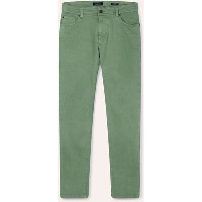 Walbusch Coloured Jeans, Modern Fit#normale Größen#schlanke Größen#untersetzte Größen, Farbe Grün, 56, weich und kühlend super elastisch dank T400 Herren Walbusch Coloured Jeans, Modern Fit#normale Größen#schlanke Größen#untersetzte Größen, Farbe Grün, 56, weich und kühlend super elastisch dank T400 Herren