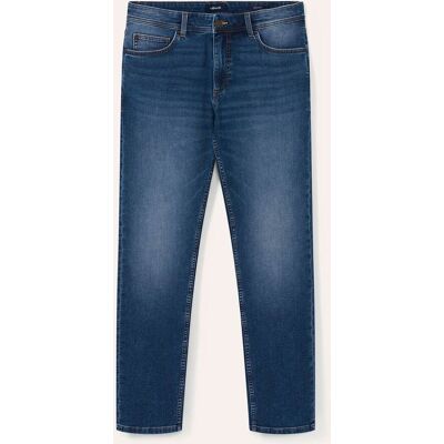 Walbusch Jogger-Jeans Superstretch, Regular Fit#normale Größen#schlanke Größen#untersetzte Größen, Farbe Blau, 56, super elastisch sportlicher Look Herren Walbusch Jogger-Jeans Superstretch, Regular Fit#normale Größen#schlanke Größen#untersetzte Größen, Farbe Blau, 56, super elastisch sportlicher Look Herren