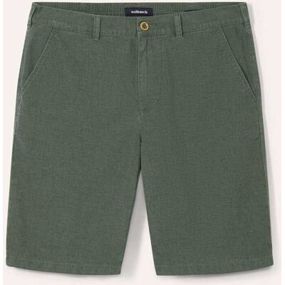Walbusch Leinen-Bermudas Frischekick, Regular Fit#normale Größen#untersetzte Größen, Farbe Grün, 58, weiche Leinenmischung luftig und knitterarm Herren Walbusch Leinen-Bermudas Frischekick, Regular Fit#normale Größen#untersetzte Größen, Farbe Grün, 58, weiche Leinenmischung luftig und knitterarm Herren