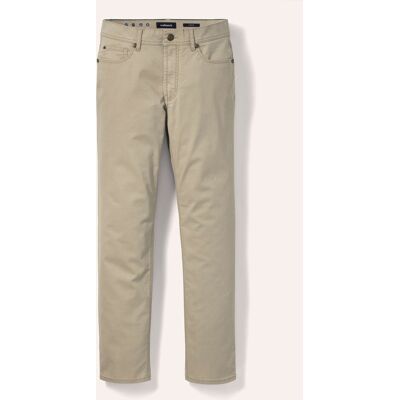 Walbusch Klima Five-Pocket, Modern Fit#normale Größen#untersetzte Größen, Farbe Beige, 27, mit Coolmax-Fasern elastisch und bequem Herren Walbusch Klima Five-Pocket, Modern Fit#normale Größen#untersetzte Größen, Farbe Beige, 27, mit Coolmax-Fasern elastisch und bequem Herren
