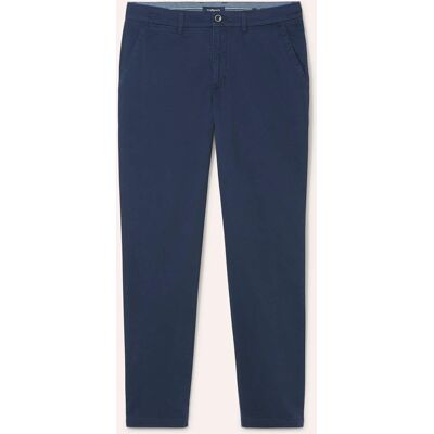 Walbusch Elastische Chino aus Baumwolle, Modern Fit#normale Größen#schlanke Größen#untersetzte Größen, Farbe Blau, 32, Premium-Ausstattung in vielen Größen Herren Walbusch Elastische Chino aus Baumwolle, Modern Fit#normale Größen#schlanke Größen#untersetzte Größen, Farbe Blau, 32, Premium-Ausstattung in vielen Größen Herren