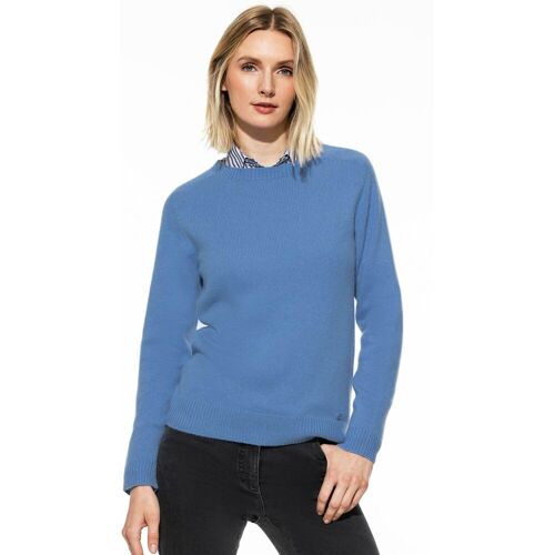 Walbusch Cashmere-Pullover Nahtlos, normale Größen, Farbe Blau, 36, 100% Cashmere nahtlos gestrickt Damen