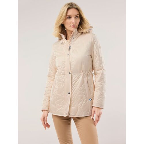 Walbusch Aquastop Stepp Parka, normale Größen#Kurzgrößen, Farbe Beige, 52, mit Aquastop-Membrane herrlich leicht Damen