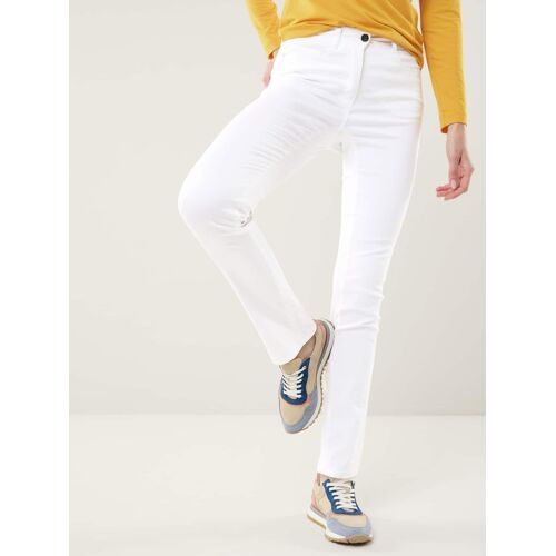 Walbusch Yoga-Jeans Ultrastretch Slim Fit, Slim Fit#normale Größen#Kurzgrößen#Langgrößen, Farbe Weiß, 84, ultraelastisch supersoft Damen