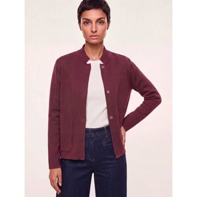 Walbusch Milano Strickjacke, normale Größen, Farbe Rot, 46, Milano-Strick cleanes Design Damen Walbusch Milano Strickjacke, normale Größen, Farbe Rot, 46, Milano-Strick cleanes Design Damen