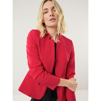 Walbusch Kofferblazer Airline, normale Größen#Kurzgrößen, Farbe Rot, 18, knitterfrei super bequem Damen Walbusch Kofferblazer Airline, normale Größen#Kurzgrößen, Farbe Rot, 18, knitterfrei super bequem Damen