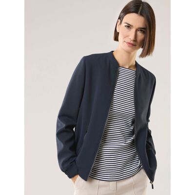 Walbusch Kofferblouson, noch offen: Filter Passform#normale Größen#Kurzgrößen, Farbe Blau, 18, knitterfrei bügelfrei Damen Walbusch Kofferblouson, noch offen: Filter Passform#normale Größen#Kurzgrößen, Farbe Blau, 18, knitterfrei bügelfrei Damen