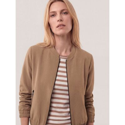 Walbusch Kofferblouson, noch offen: Filter Passform#normale Größen#Kurzgrößen, Farbe Beige, 46, knitterfrei bügelfrei Damen Walbusch Kofferblouson, noch offen: Filter Passform#normale Größen#Kurzgrößen, Farbe Beige, 46, knitterfrei bügelfrei Damen