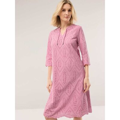 Walbusch Kleid Lochstickerei, noch offen: Filter Passform#noch offen: Größenlauf, Farbe Rosa, 36, hübsche Lochstickerei reine Baumwolle Damen Walbusch Kleid Lochstickerei, noch offen: Filter Passform#noch offen: Größenlauf, Farbe Rosa, 36, hübsche Lochstickerei reine Baumwolle Damen