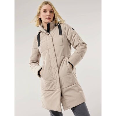 Walbusch Steppmantel Thermozone, normale Größen#Kurzgrößen, Farbe Beige, 50, mit wärmenden Thermozonen wind- und wasserabweisend Damen Walbusch Steppmantel Thermozone, normale Größen#Kurzgrößen, Farbe Beige, 50, mit wärmenden Thermozonen wind- und wasserabweisend Damen