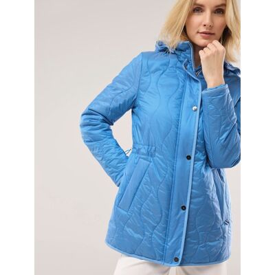 Walbusch Aquastop Stepp Parka, normale Größen#Kurzgrößen, Farbe Blau, 46, mit Aquastop-Membrane herrlich leicht Damen Walbusch Aquastop Stepp Parka, normale Größen#Kurzgrößen, Farbe Blau, 46, mit Aquastop-Membrane herrlich leicht Damen
