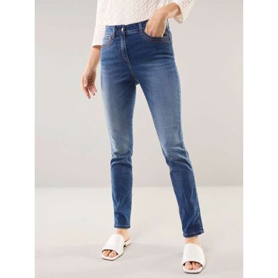 Walbusch Skinny Jeans, normale Größen, Farbe Blau, 42, moderne Waschung schmale Form Damen Walbusch Skinny Jeans, normale Größen, Farbe Blau, 42, moderne Waschung schmale Form Damen
