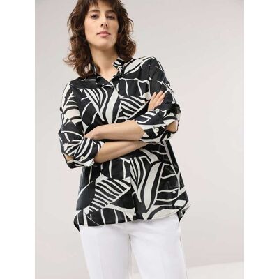 Walbusch Tunika-Bluse mit Stehkragen, noch offen: Filter Passform#noch offen: Größenlauf, Farbe Weiß, 48, leichter Voile aus Baumwolle modischer Stehkragen Damen Walbusch Tunika-Bluse mit Stehkragen, noch offen: Filter Passform#noch offen: Größenlauf, Farbe Weiß, 48, leichter Voile aus Baumwolle modischer Stehkragen Damen