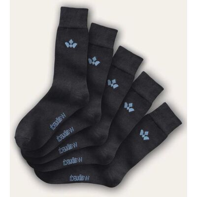 Walbusch Baumwoll-Socke Everyday, noch offen: Größenlauf, Farbe Schwarz, 39-42, Herren Walbusch Baumwoll-Socke Everyday, noch offen: Größenlauf, Farbe Schwarz, 39-42, Herren