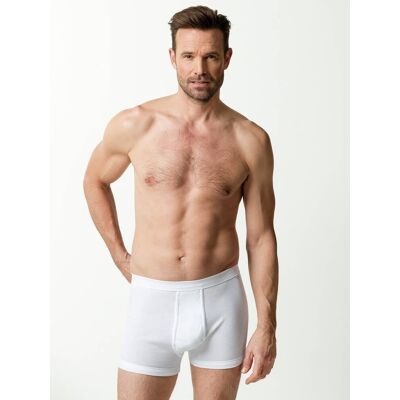 Walbusch Thermo-Shorts 2er-Pack, , Farbe Weiß, 5(M), reine Baumwolle Thermo-Effekt Herren Walbusch Thermo-Shorts 2er-Pack, , Farbe Weiß, 5(M), reine Baumwolle Thermo-Effekt Herren