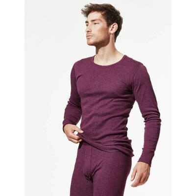 Walbusch Thermo-Langarmshirt 2er-Pack, , Farbe Lila, 6(L), Herren Walbusch Thermo-Langarmshirt 2er-Pack, , Farbe Lila, 6(L), Herren